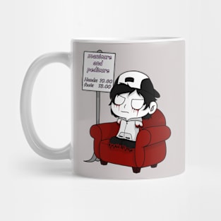 lost silver chibi Mug